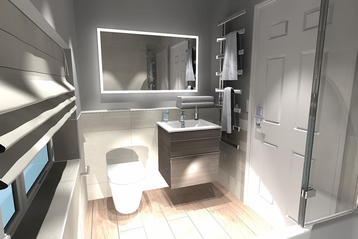 Virtual Worlds Bathroom Design