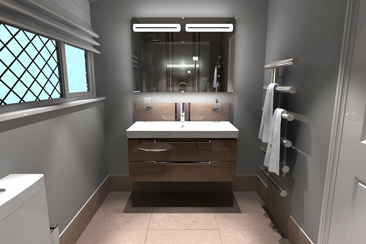 La conception de salle de bains moderne en ligne - Virtual WorlDs7